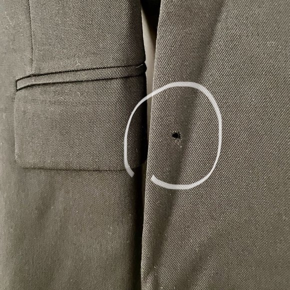 J. Crew 100% Wool Suit Black Blazer and Trousers Size 4 - Picture 10 of 16